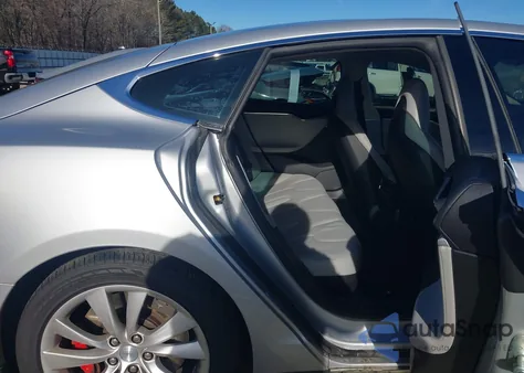 2014 Tesla Model S P85 z USA, uszkodzony, nr VIN 5YJSA1H18EFP40901